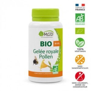 MGD NATURE BIO GELÉE ROYALE POLLEN 90 GÉLULES