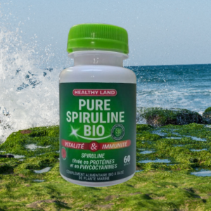 Healthy Land Pure Spiruline Bio 60GEL
