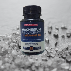 Healthy Land Magnésium Bisglycinate + Vitamine B6 /60GEL